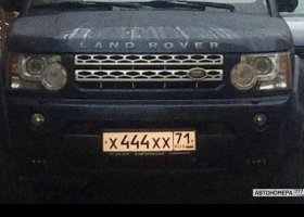 Х444ХХ71