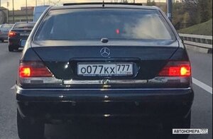 О077КХ777