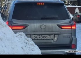 О678ОО77