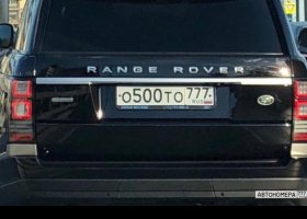 О500ТО777
