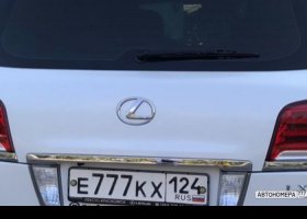 Е777КХ124