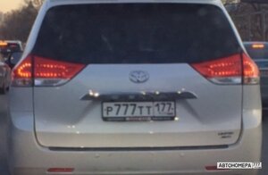 Р777ТТ177