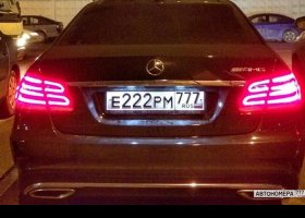 Е222РМ777