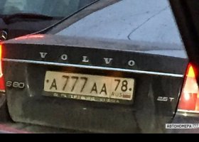 А777АА78