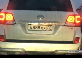 А888ХХ77
