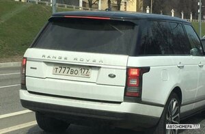 Т777ВО177