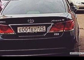 Е001ЕУ125