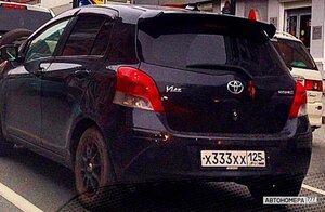 Х333ХХ125