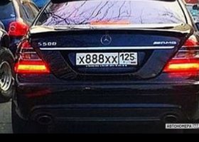 Х888ХХ125