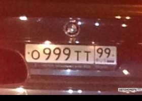 О999ТТ99